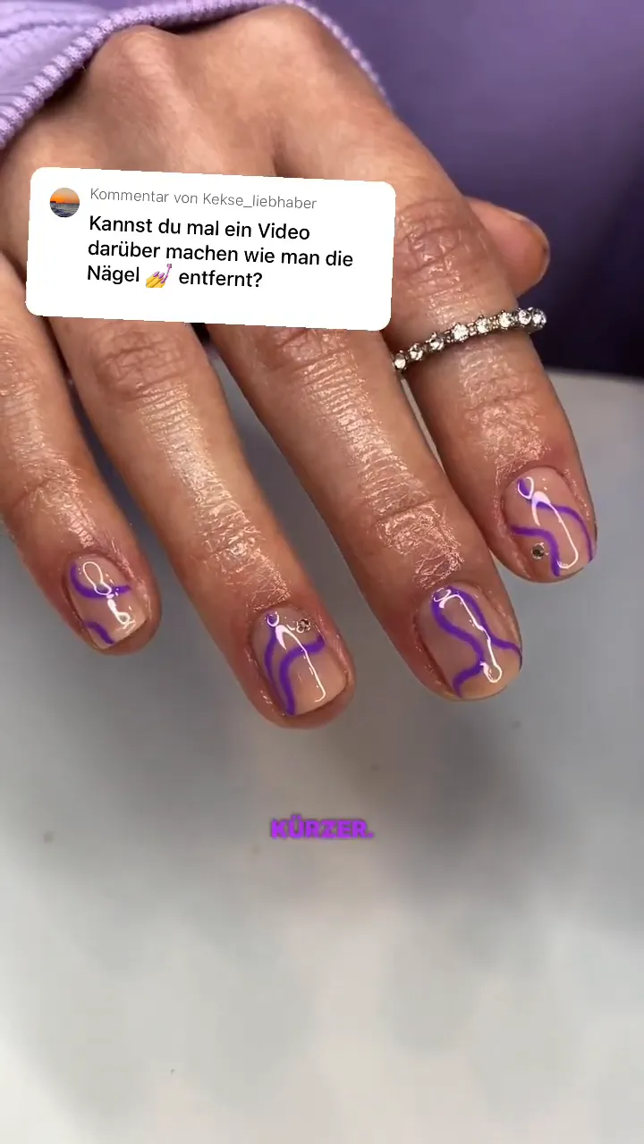 Fertiges Nageldesign