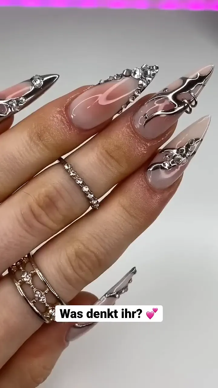 Das fertige Nageldesign