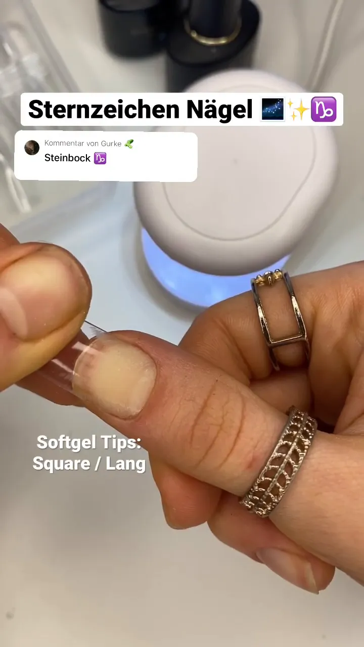 Lange Square Tipps für das Nageldesign