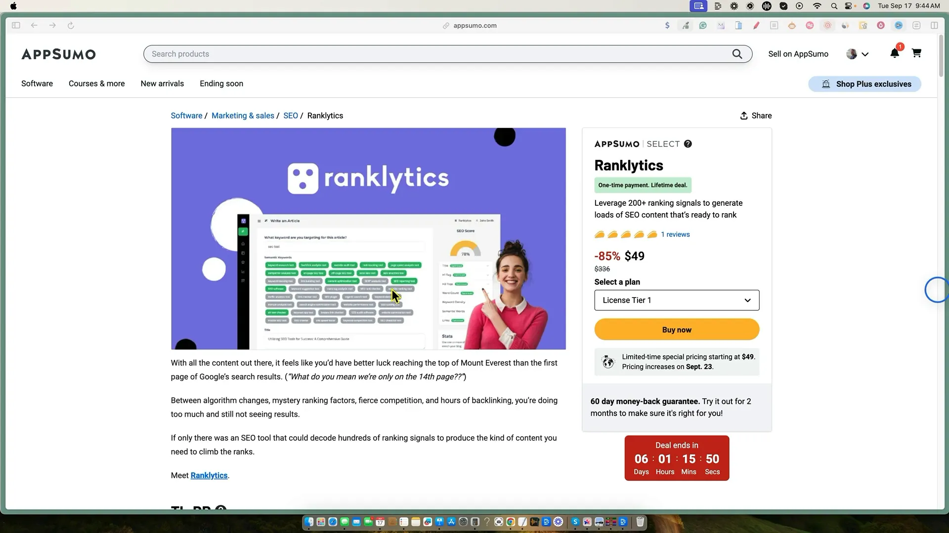 Final verdict on Ranklytics