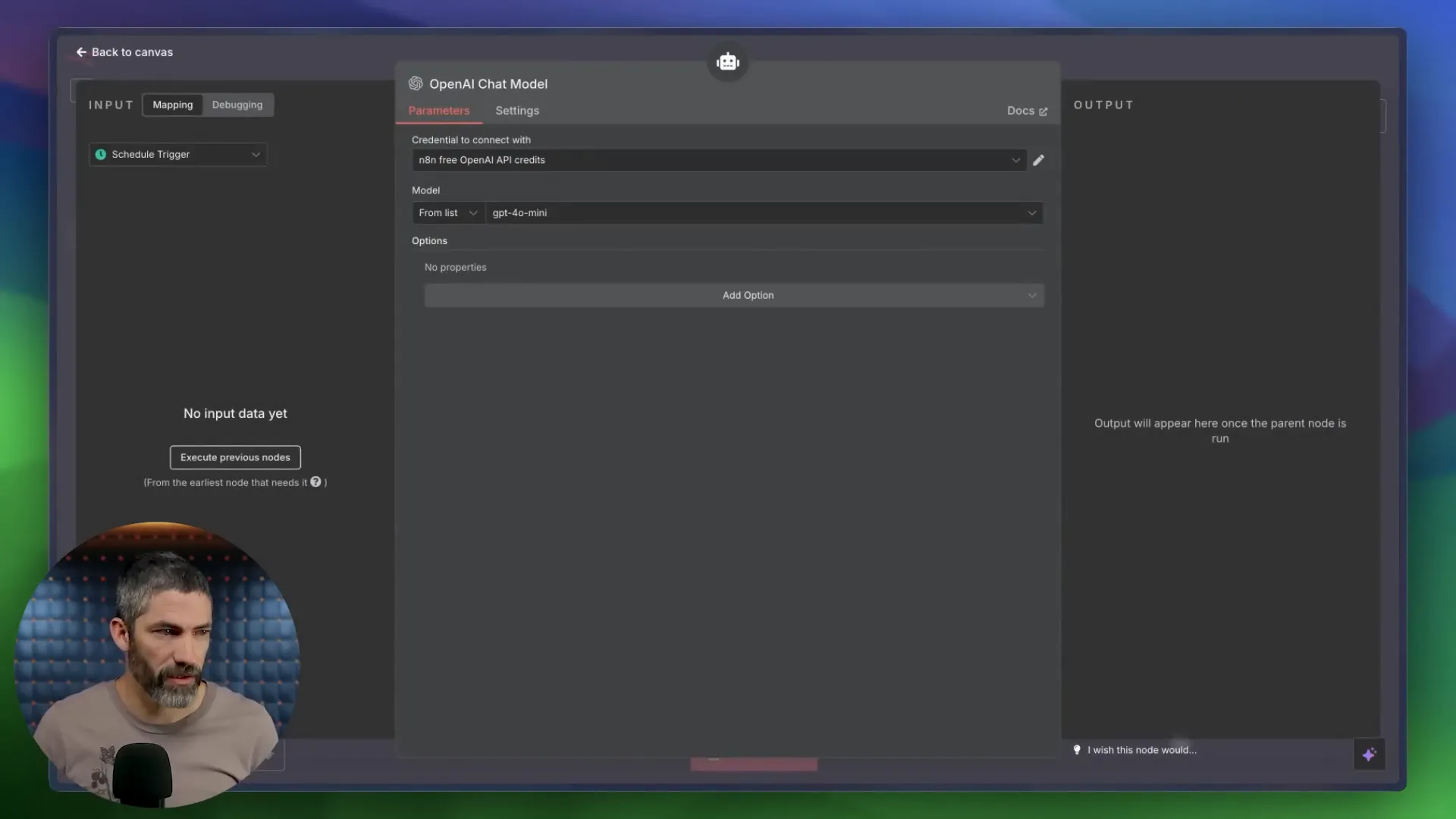 From Zero to Your 1-st AI Agent (No Coding Required) 13 Setting up the AI agent brain with OpenAI GPT model