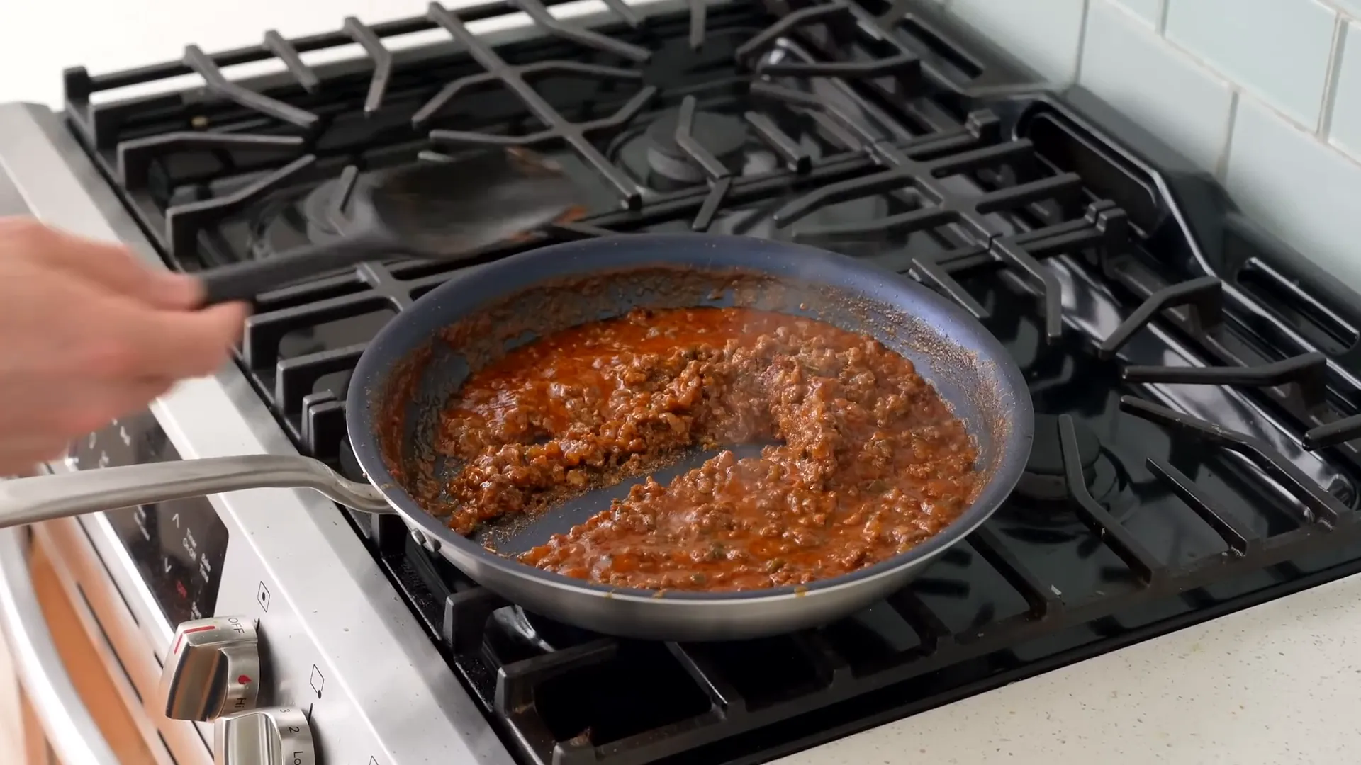 Tasting the sauce