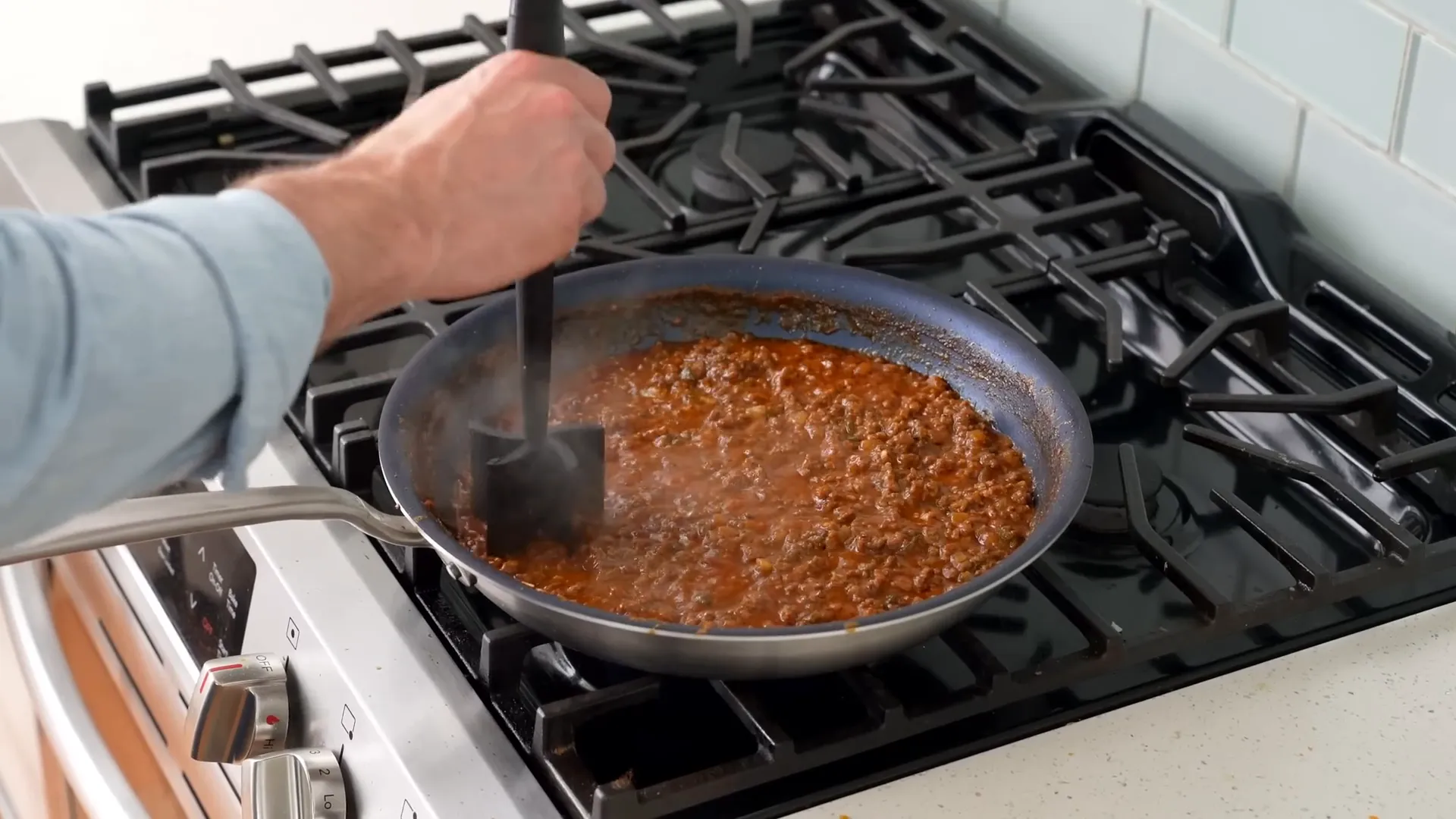 Reducing the sauce