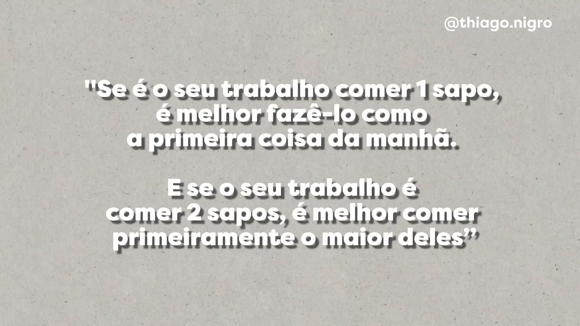 Matriz de Eisenhower para gerenciamento de tarefas