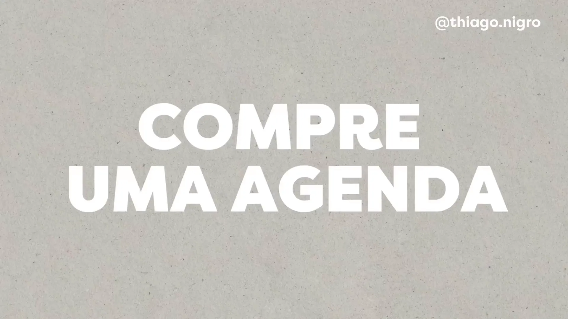 Usando uma agenda para organização