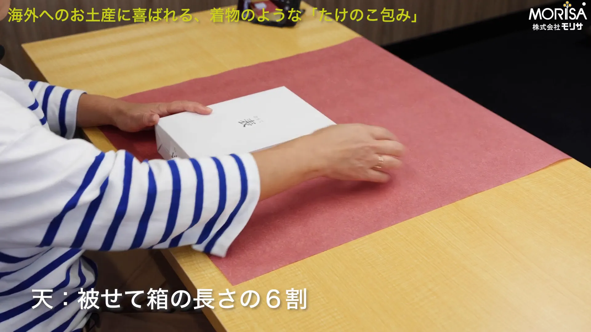 紙のカット位置