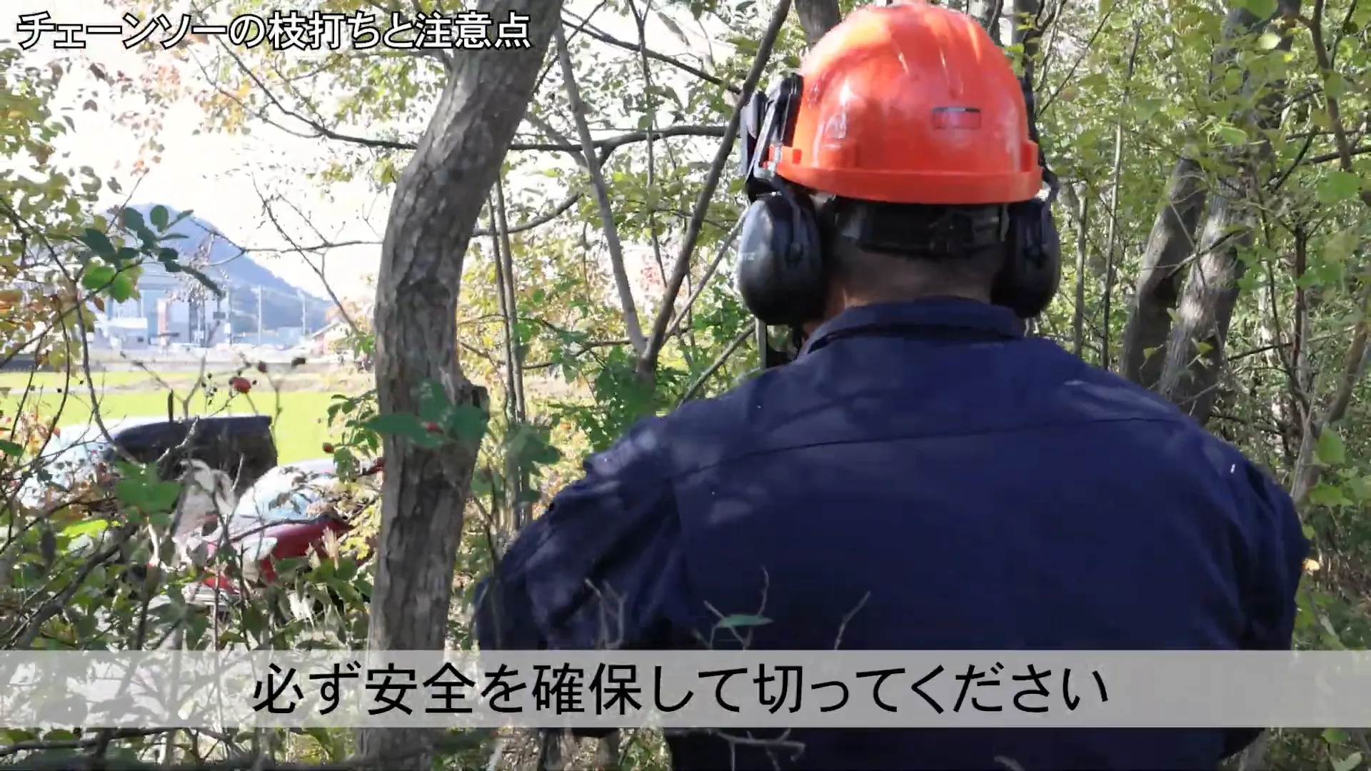 足場の整備と安全確保