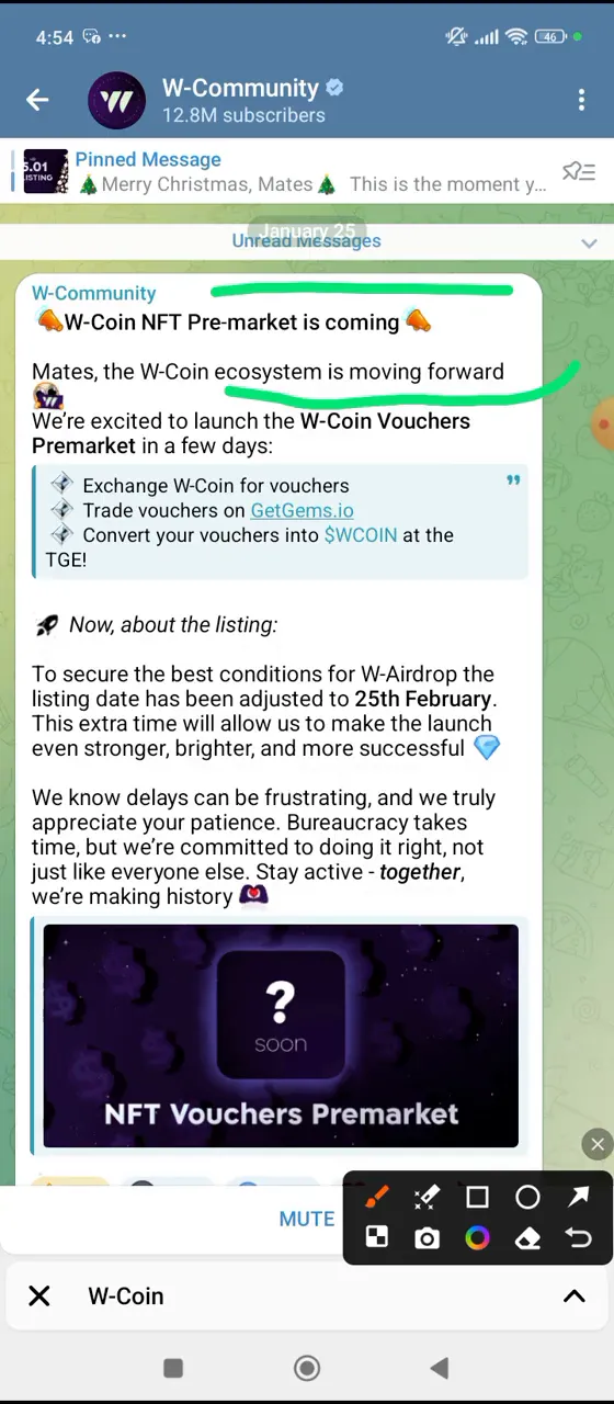 W-Coin ecosystem announcement