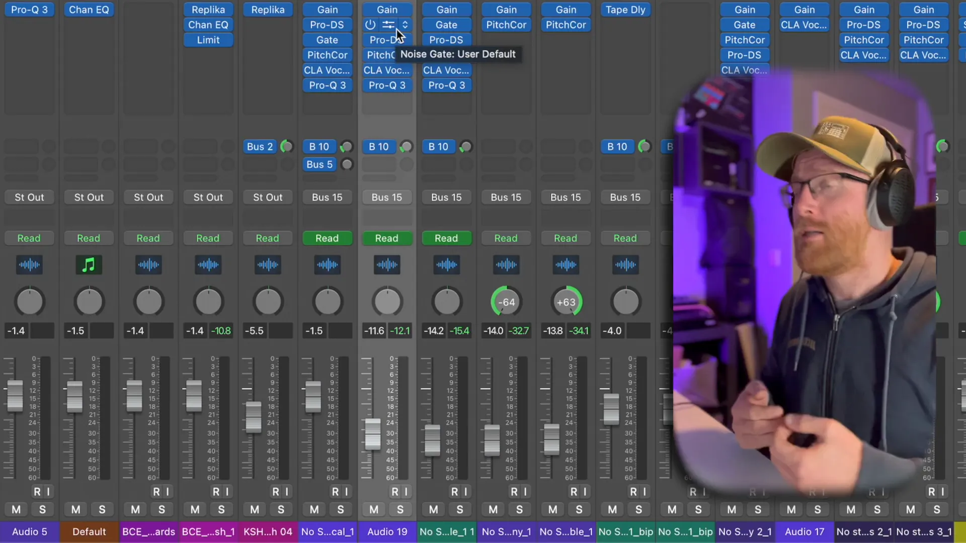 Example of plugin chain setup