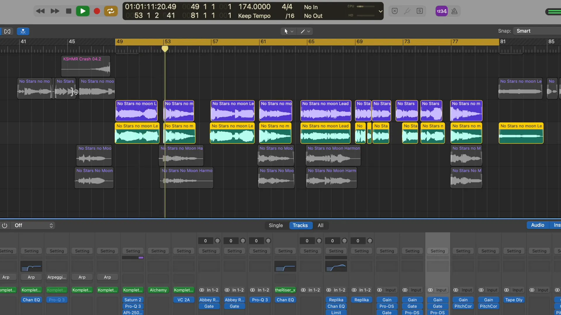Pitch correcting backing vocals