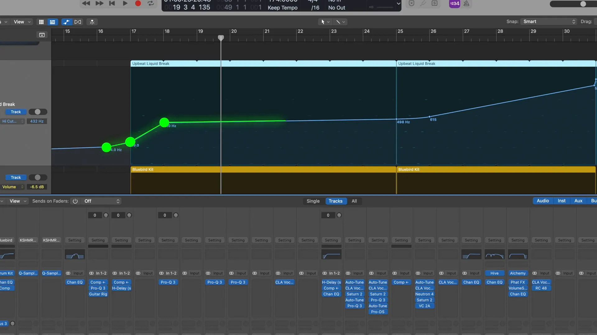 Drum Break Automation Example