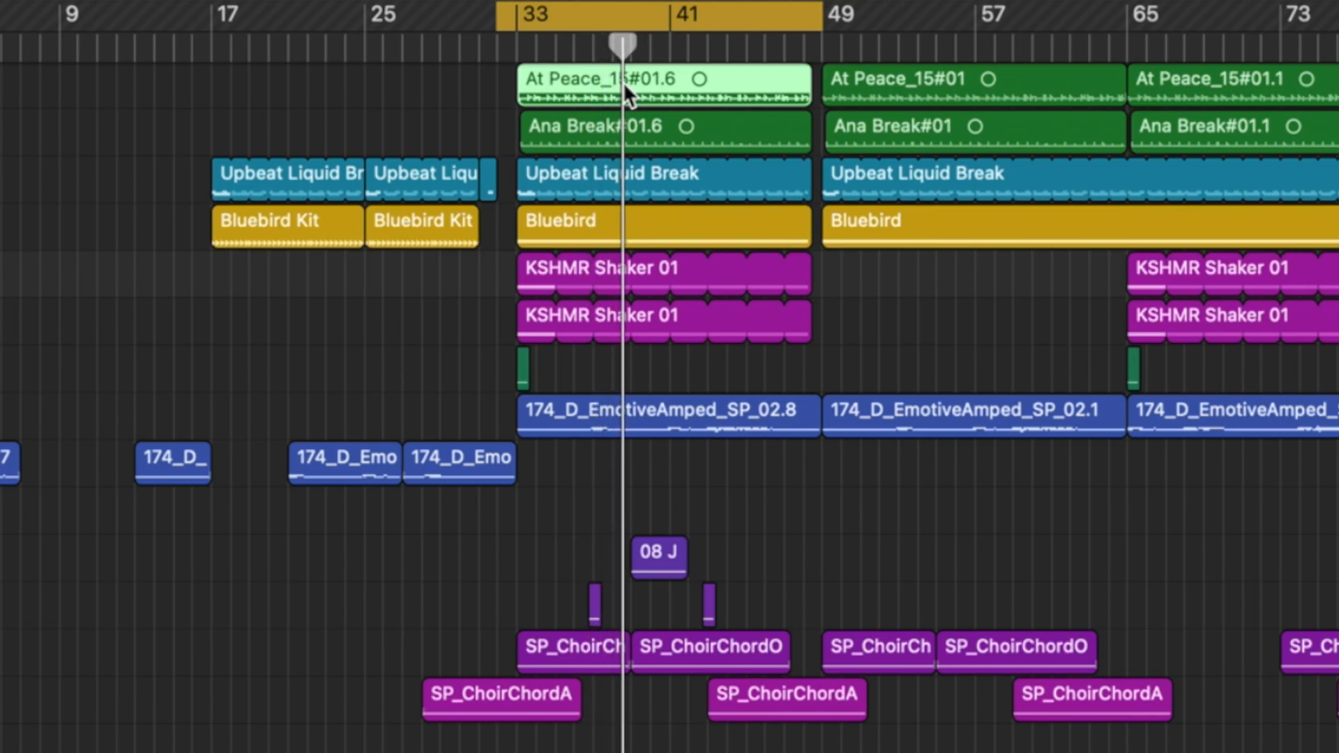 Example of busy mix with vocal clarity