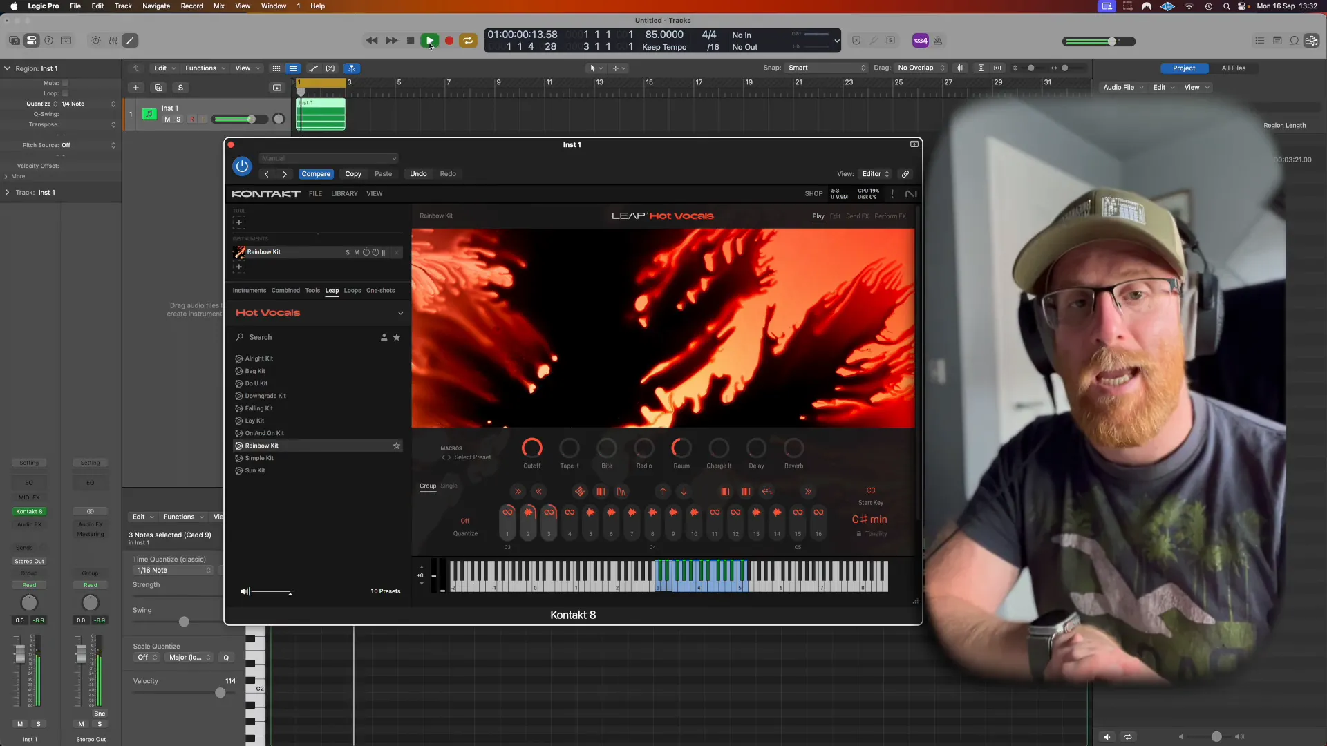 Exploring unique sounds in Kontakt 8