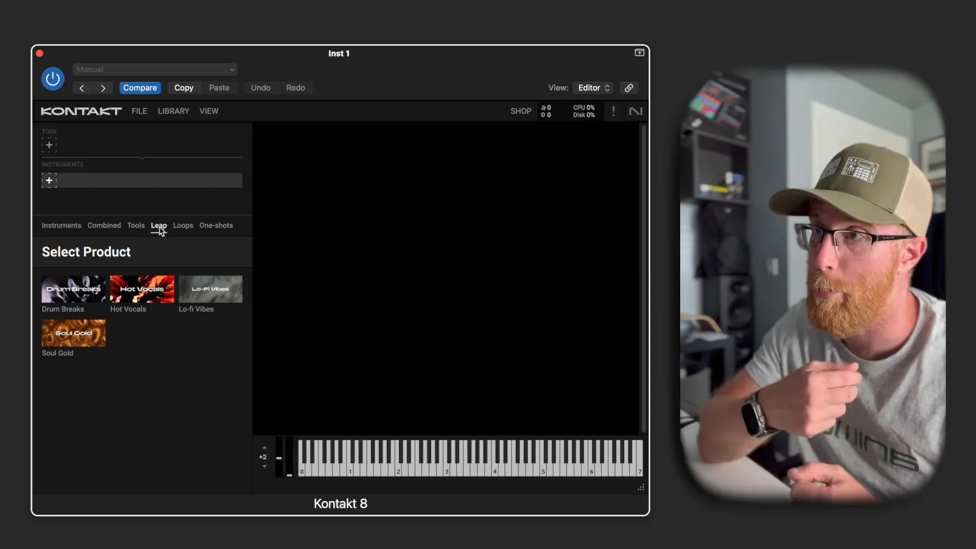 Browsing loops in Kontakt 8