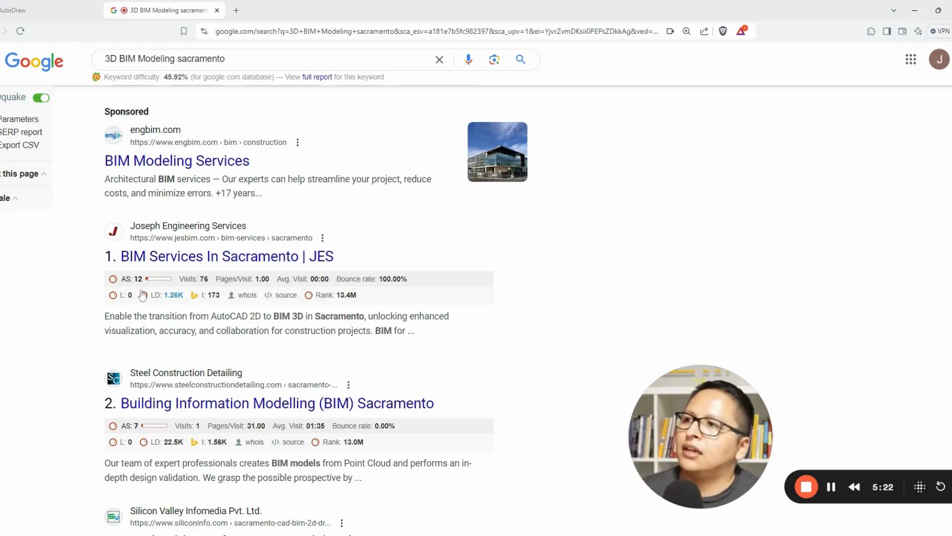 Evaluación de autoridad del sitio web