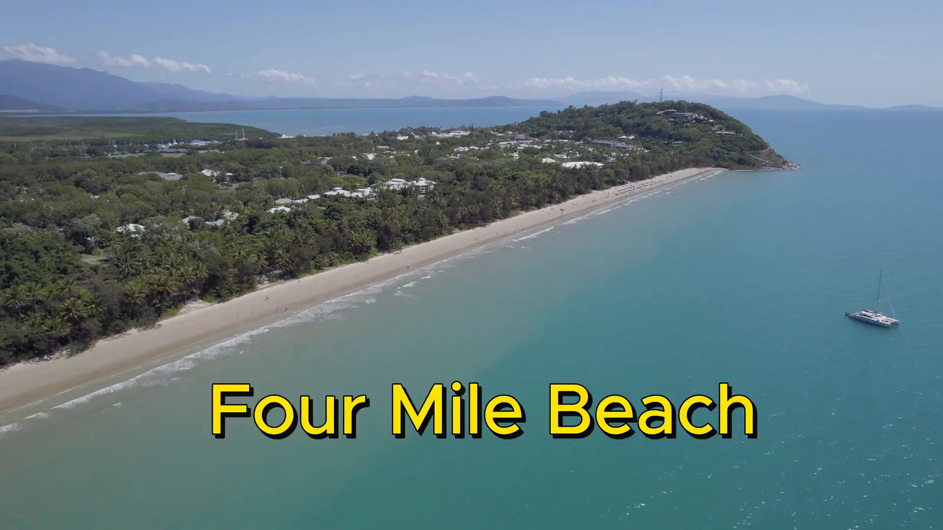 Four Mile Beach in Port Douglas