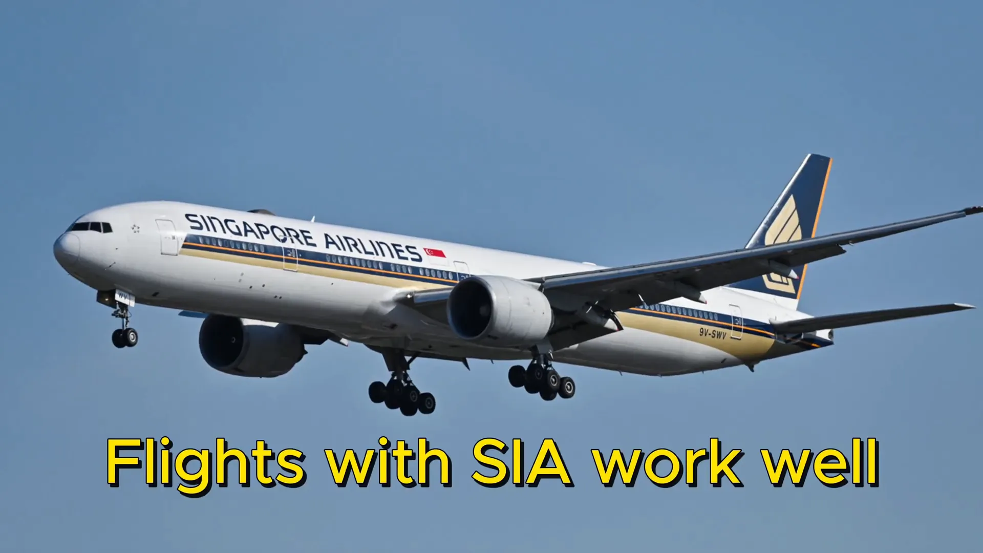 Singapore Airlines in-flight service