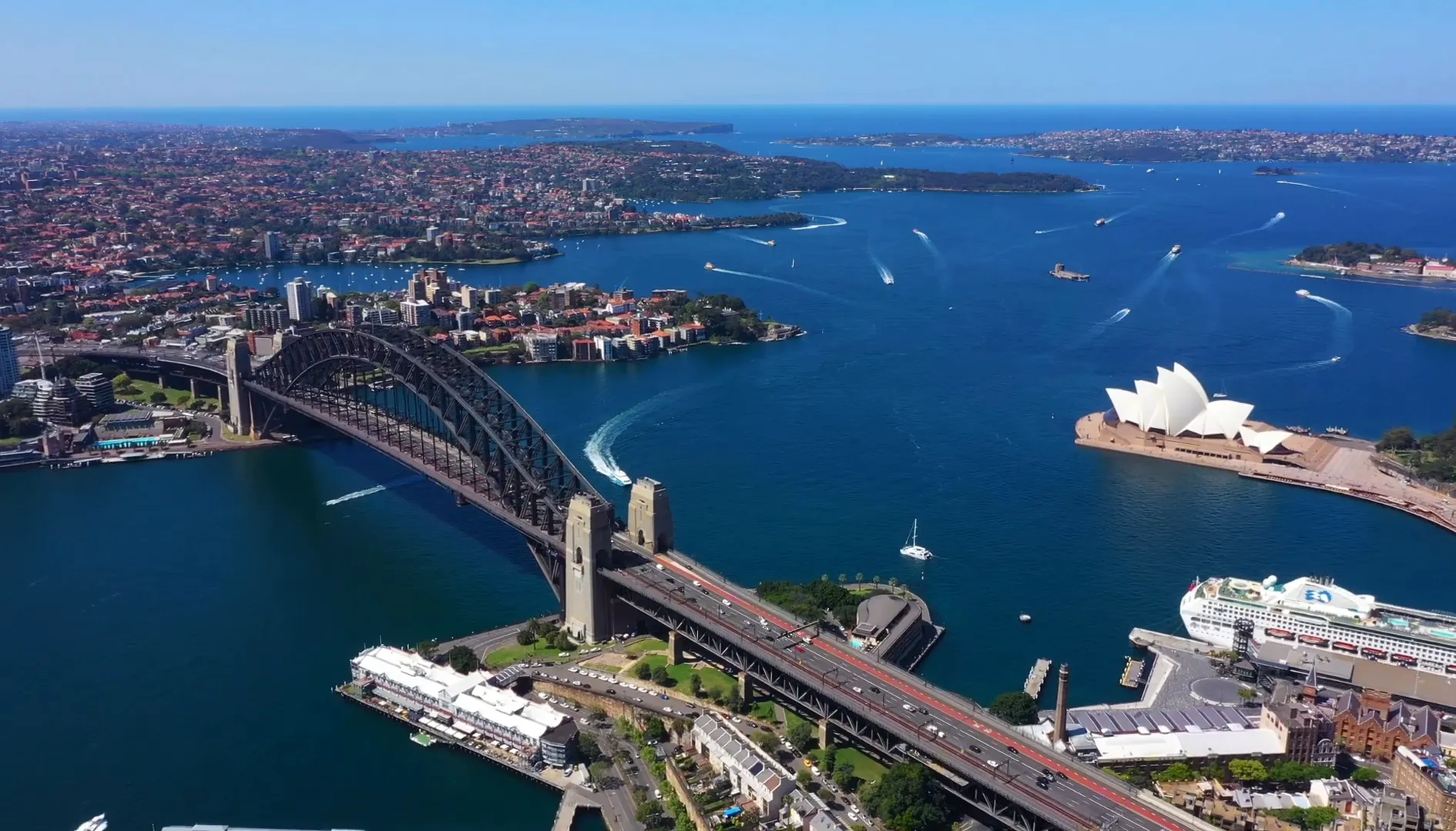 Collage of Sydney highlights from the itinerary