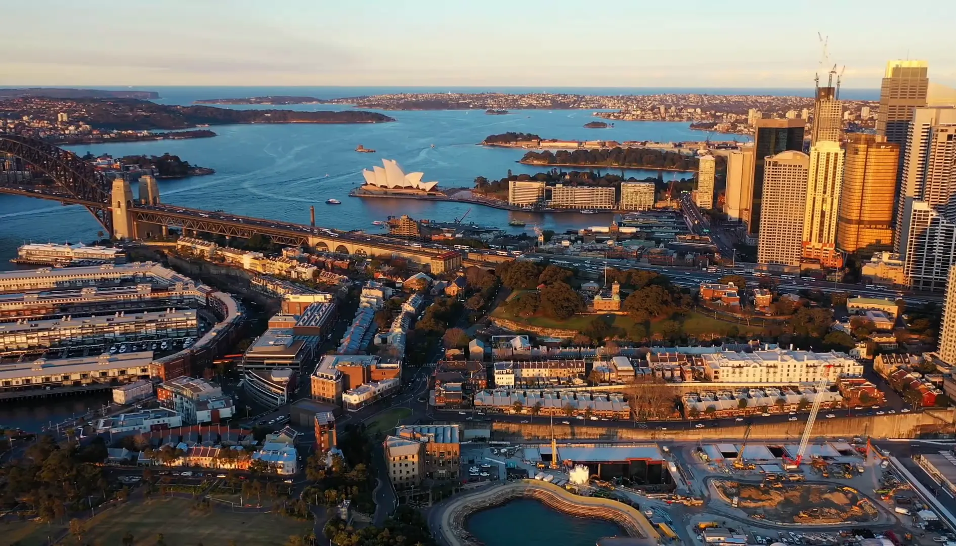 Barangaroo waterfront dining scene