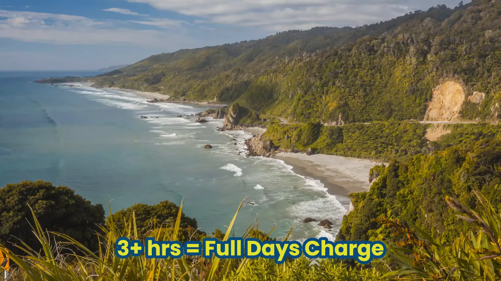 Rental car timer on contract showing pickup and return times