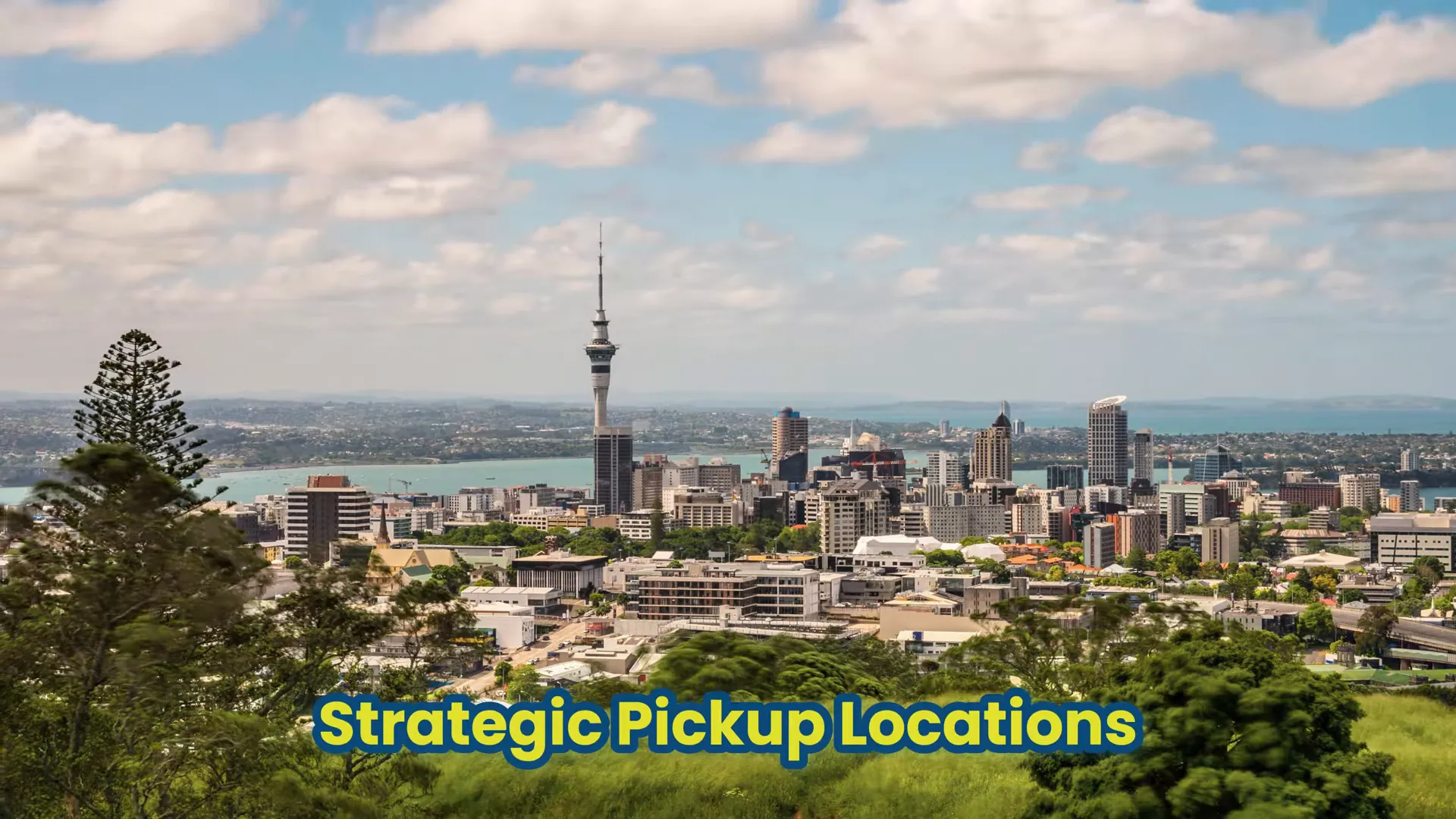 Major rental hubs: Auckland, Christchurch and Queenstown cityscapes