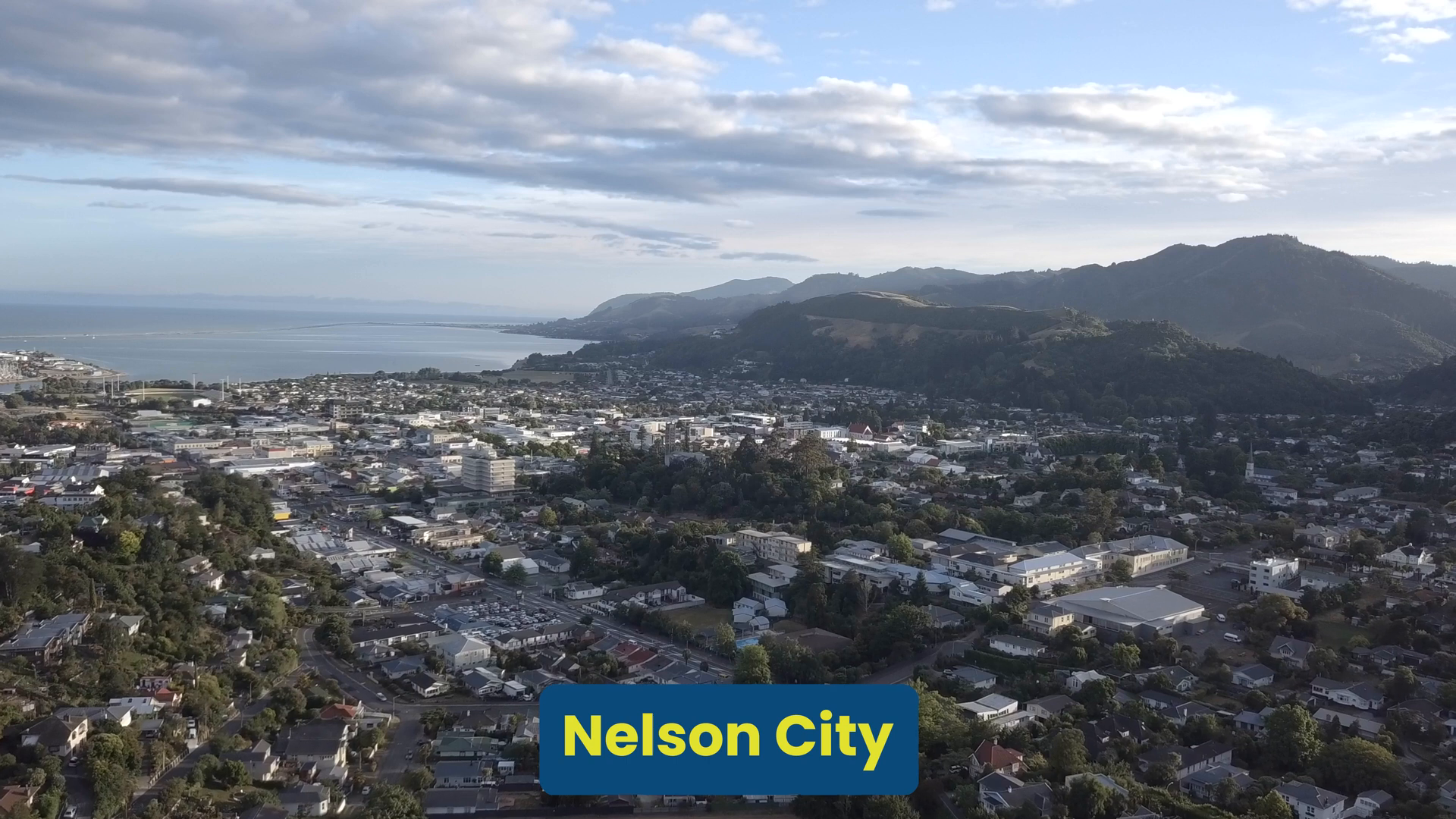 Nelson City in the south island of new zealand