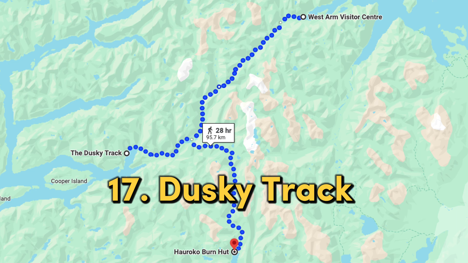 The Dusky Track is the most challenging Hikes in Fiordland
