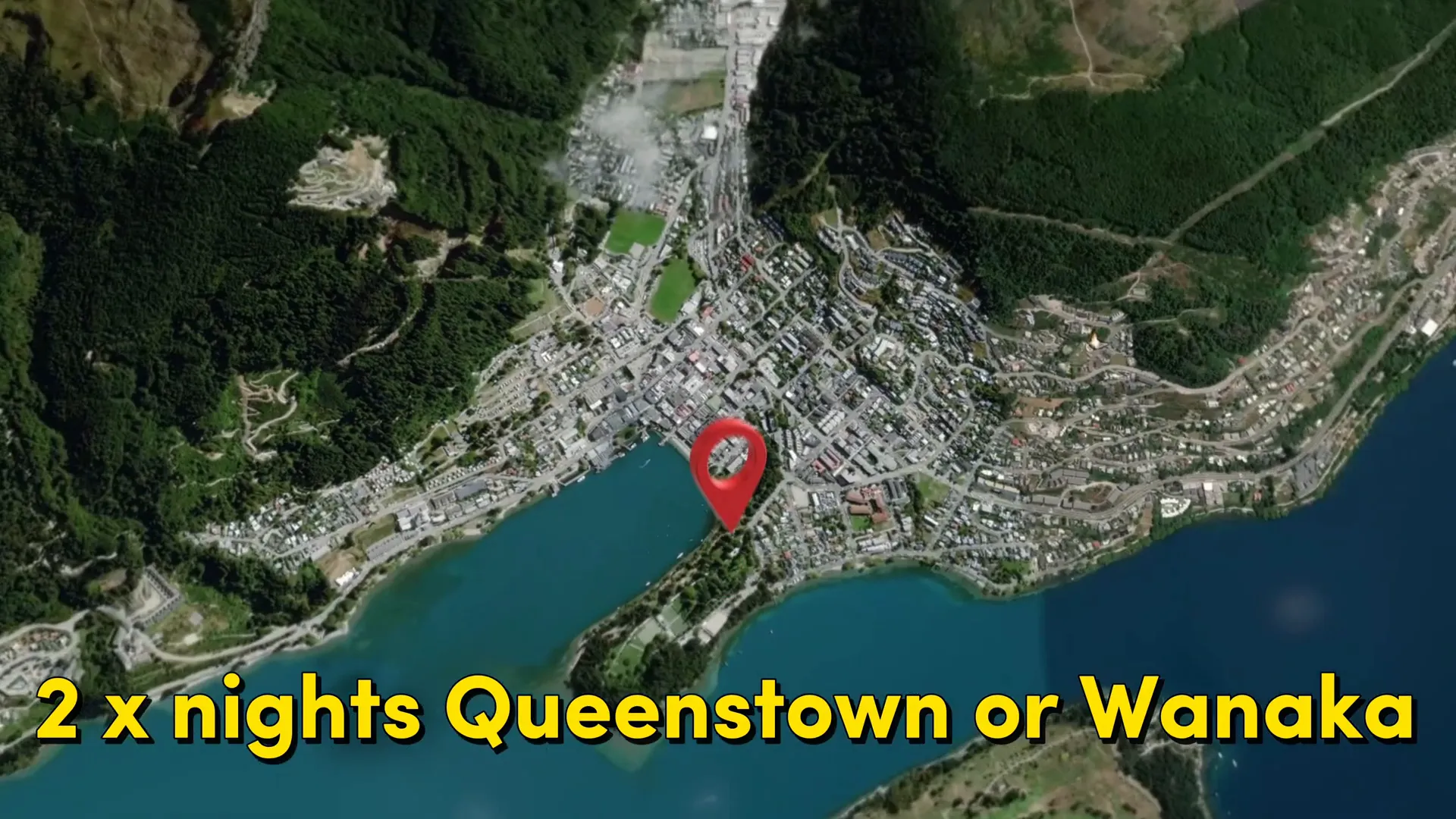 Queenstown city view