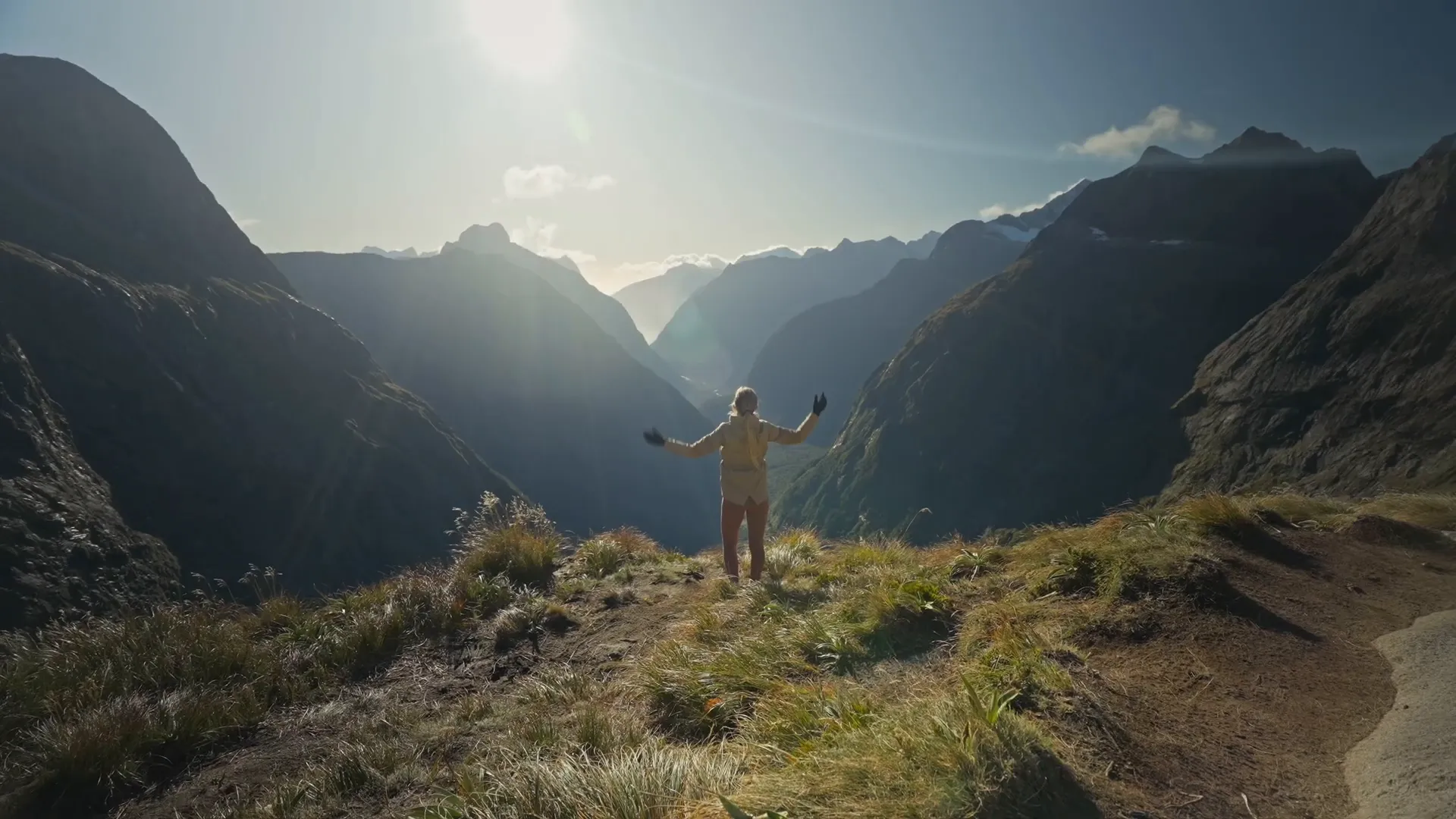 Hiking on the Kepler Track