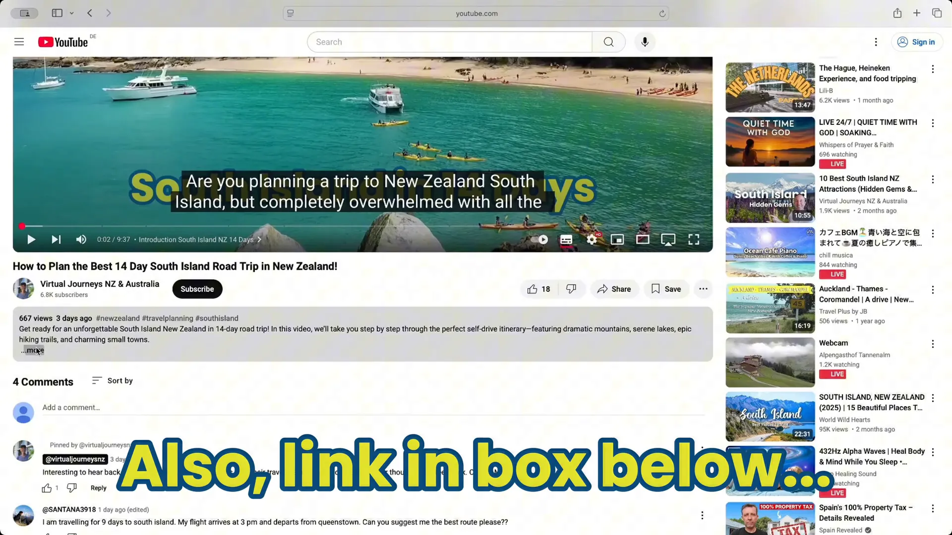 Accessing the Chat GPT trip planner prompt link