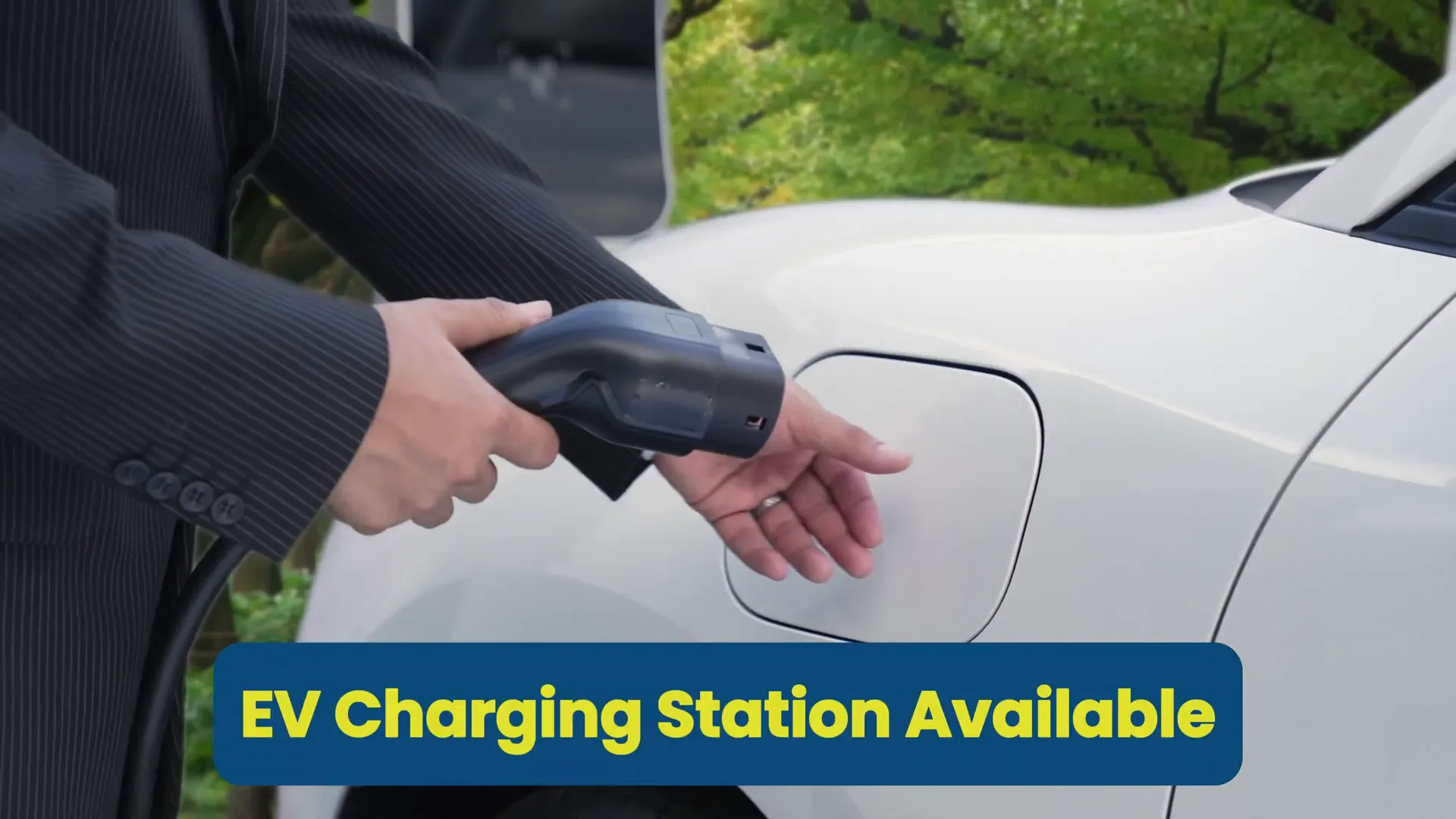 EV charging station with Rental Car New Zealand