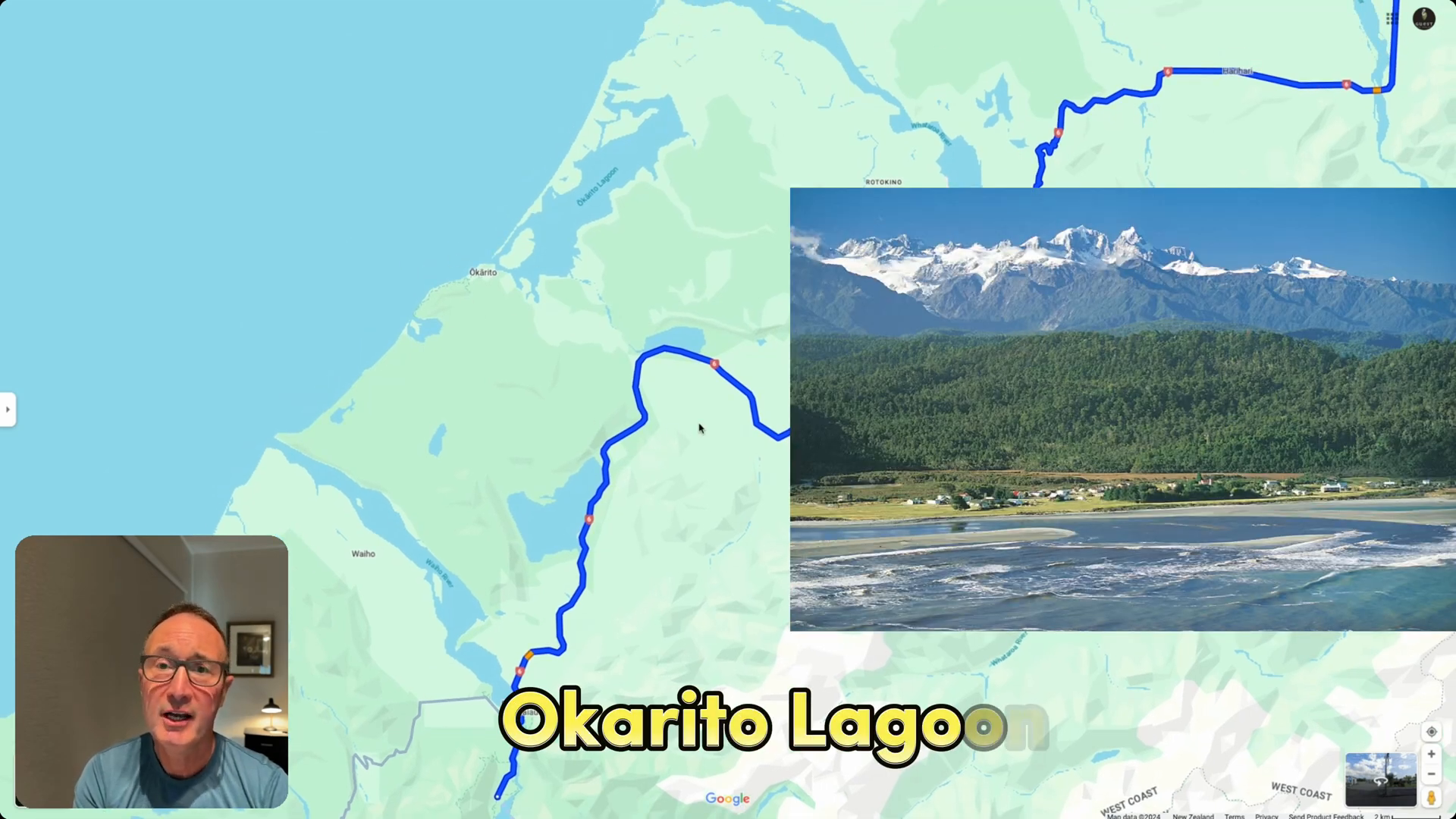 Okarito Lagoon near Franz Josef Glacier