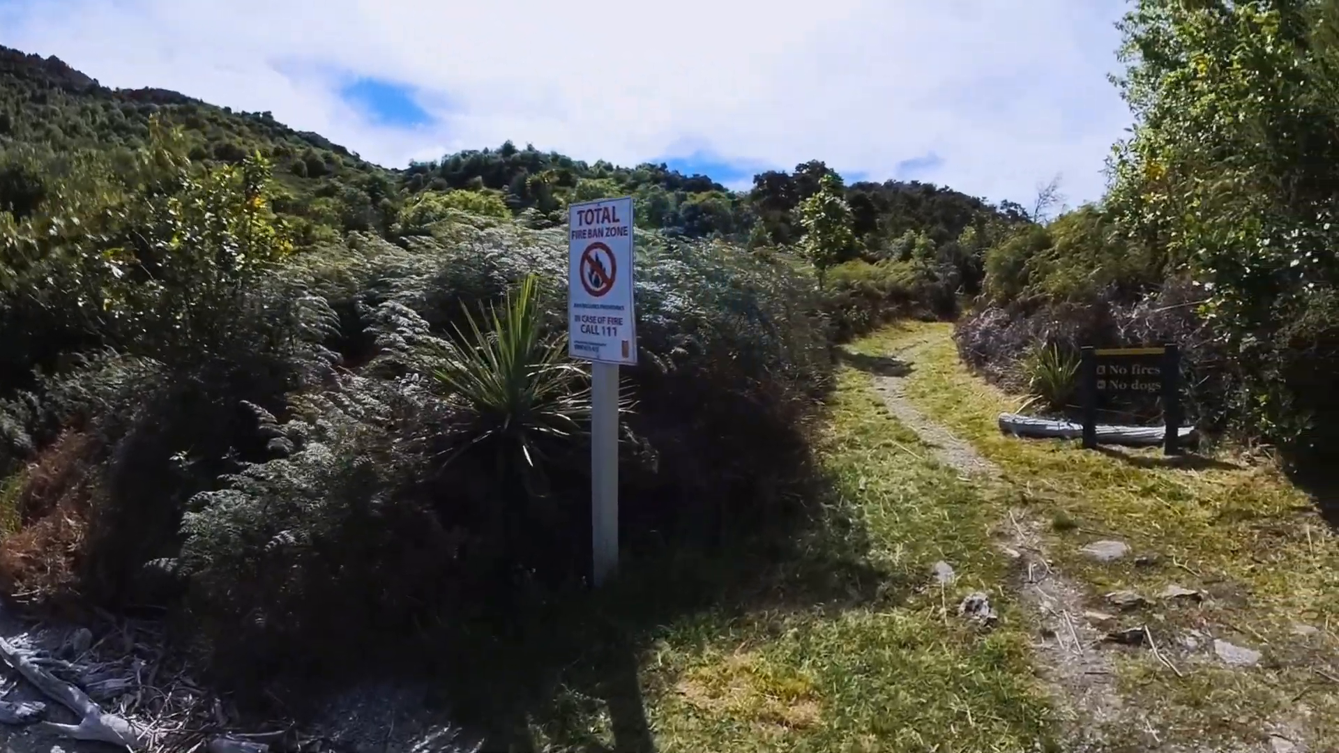 walking on mou waho island in lake wanaka