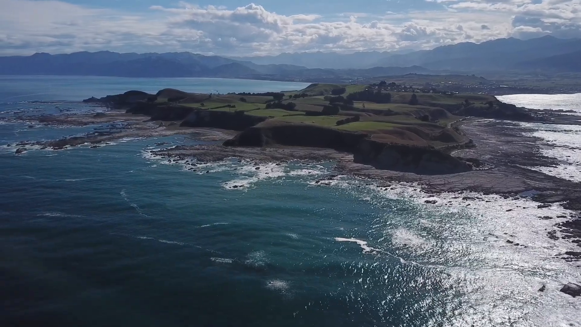 kaikoura on the east coast of the south island