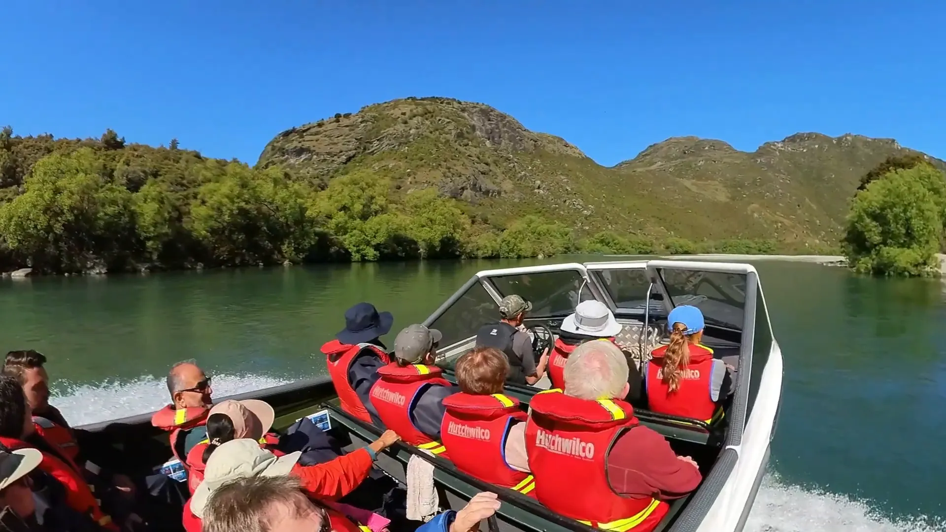 Jetboat ride on Lake Wanaka