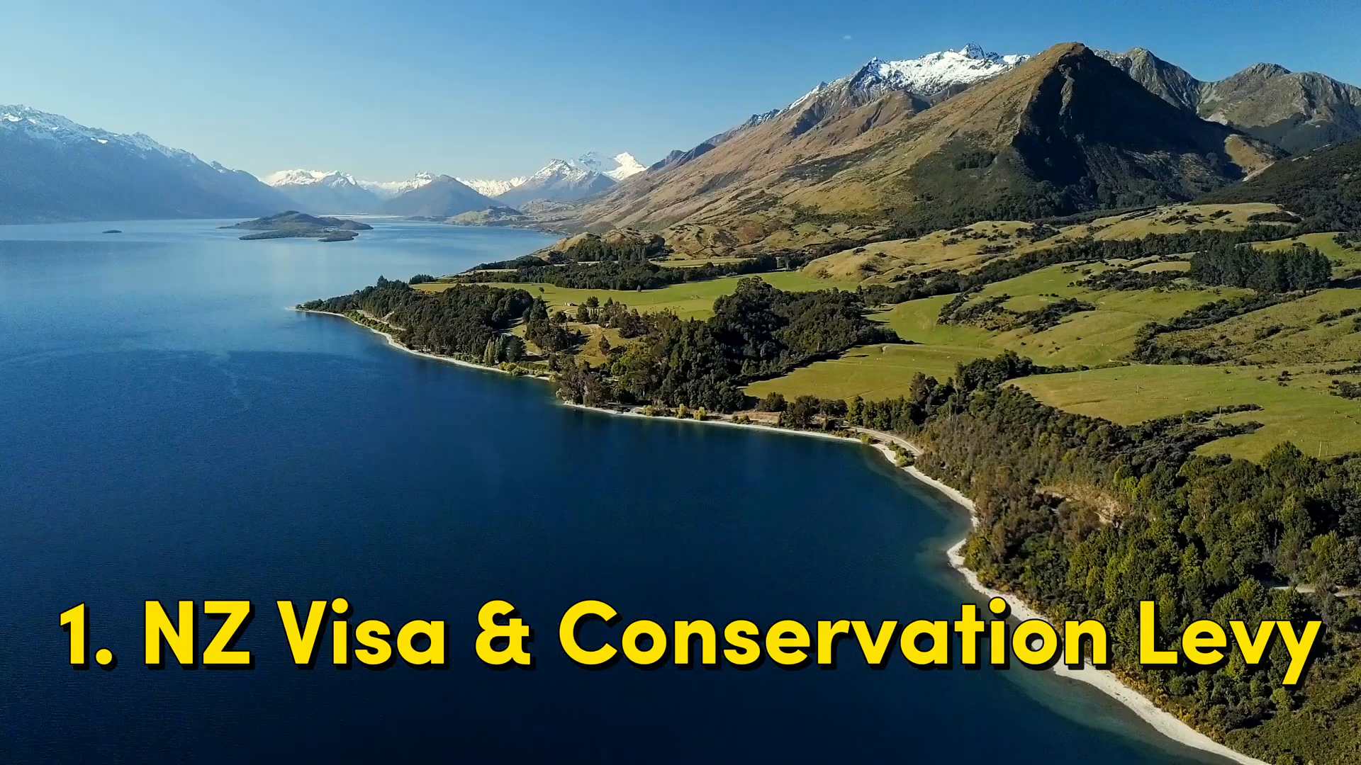 New Zealand Travel Checklist - New Zealand Visa and Conservation Levy