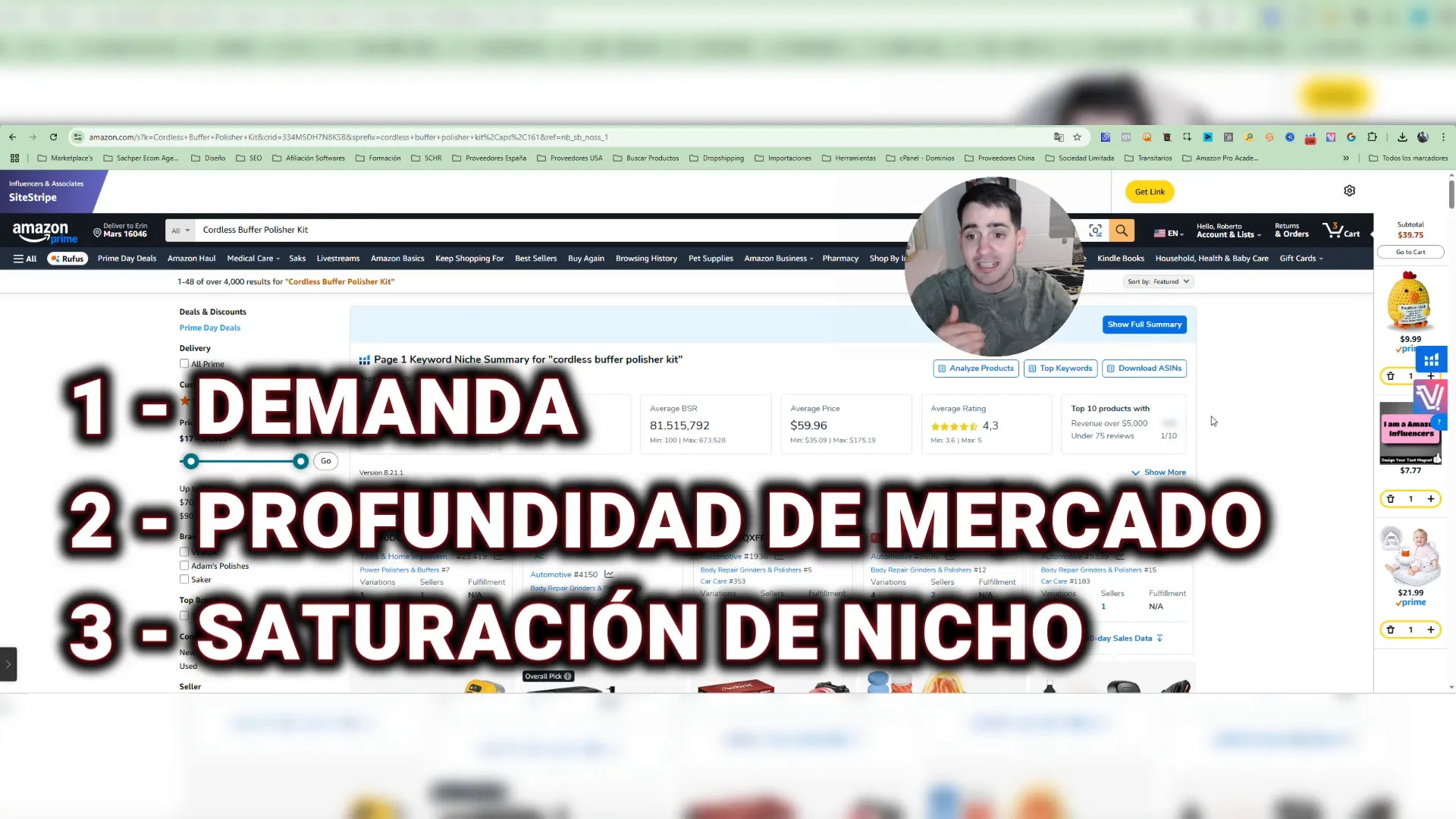 Análisis de criterios para detectar productos ganadores en Amazon FBA