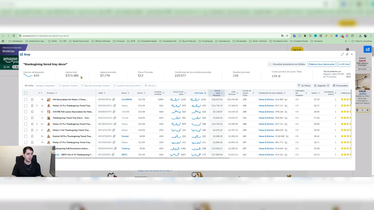 Decoración para la mesa de Thanksgiving