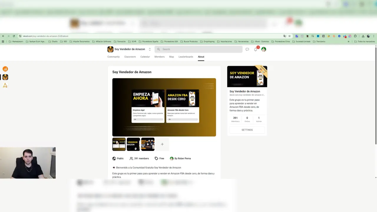 Club gratuito: curso de Amazon FBA desde cero