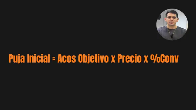 Ejemplo de cálculo de puja inicial en pantalla