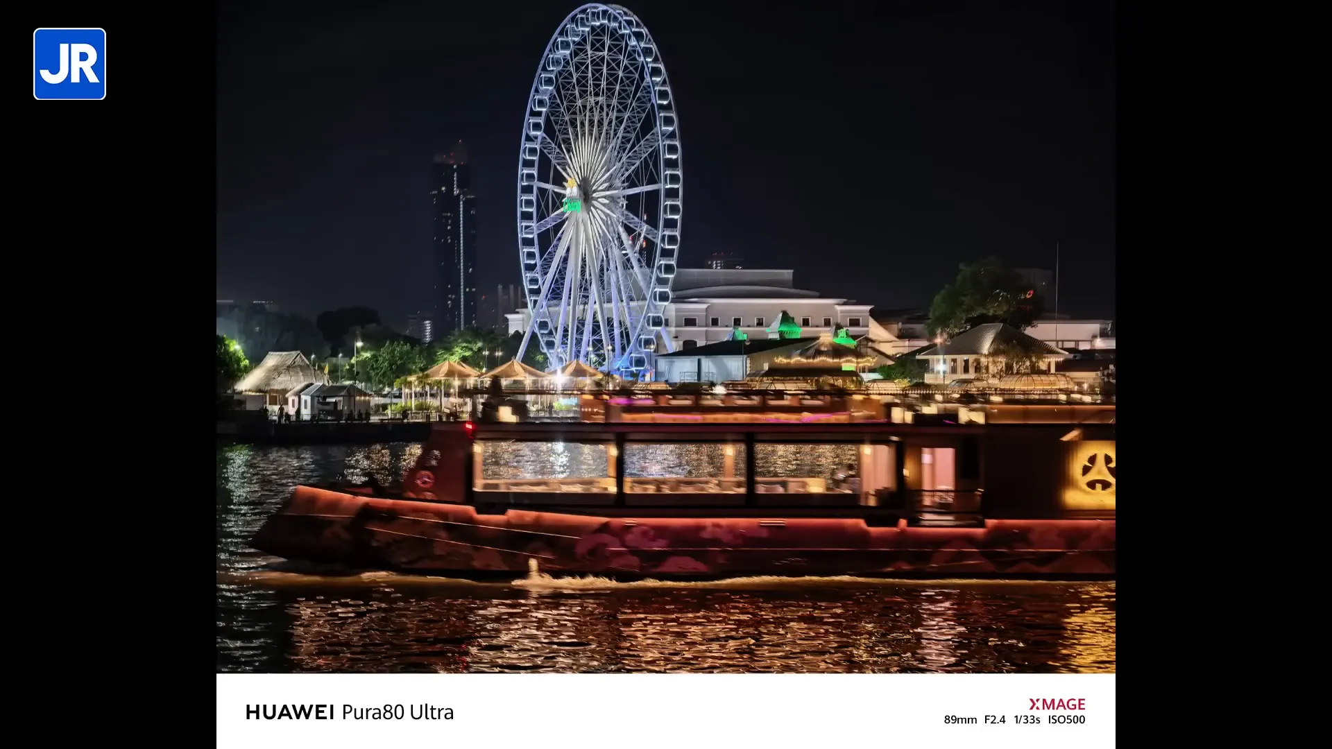 Contoh hasil foto malam hari dengan TCG HDR di Huawei Pura 80 Ultra