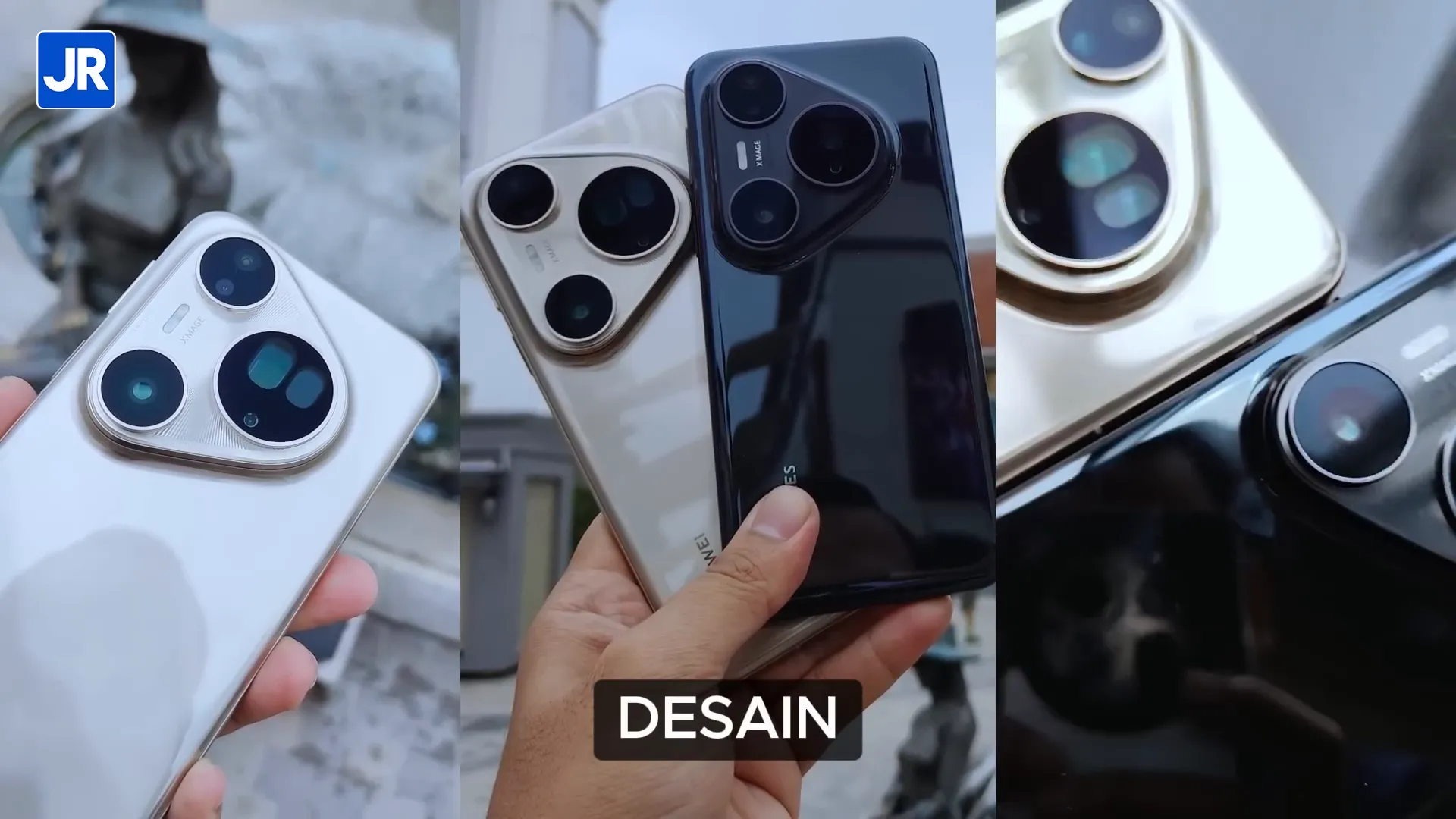 Desain unik Huawei Pura 80 Pro dan Ultra di event peluncuran