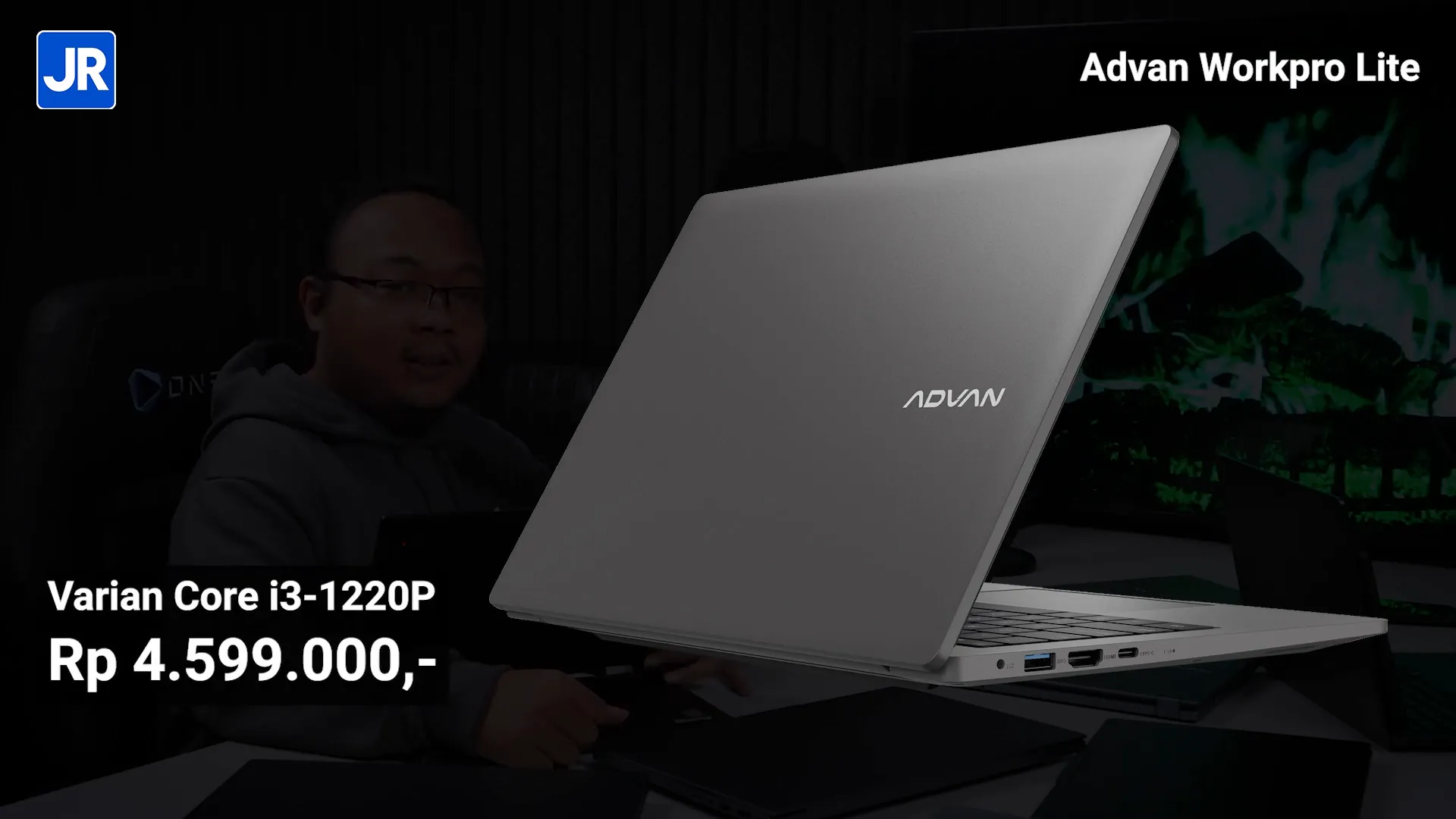 Advan Work Pro Lite dengan layar IPS Full HD dan slot RAM upgrade