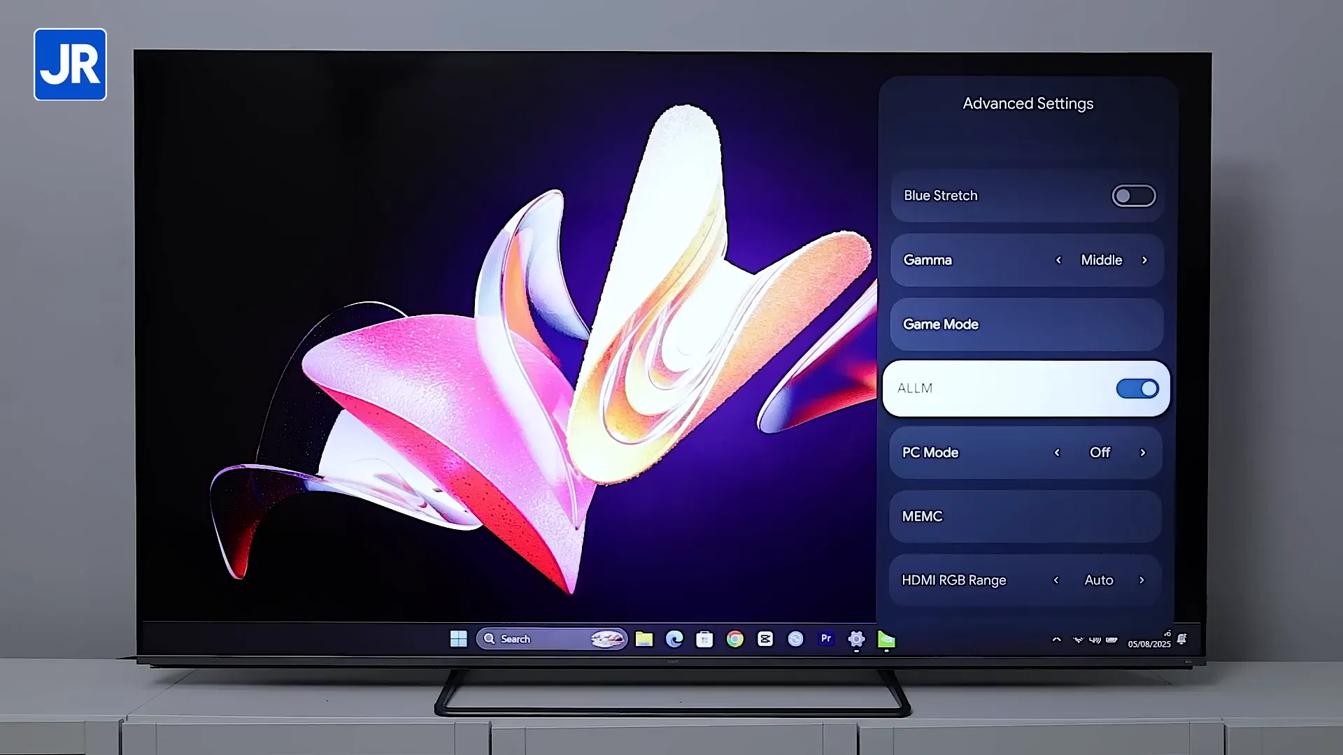 Fitur gaming VRR dan 120 Hz di AQUA TV 85M80