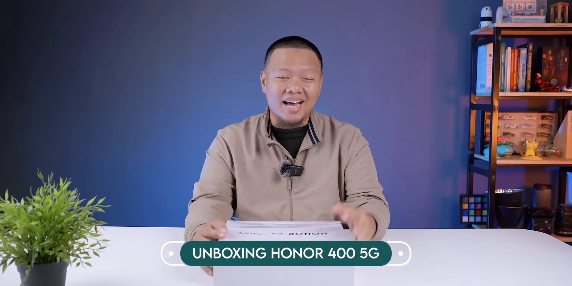 Unboxing Honor 400 dengan packaging khusus konten