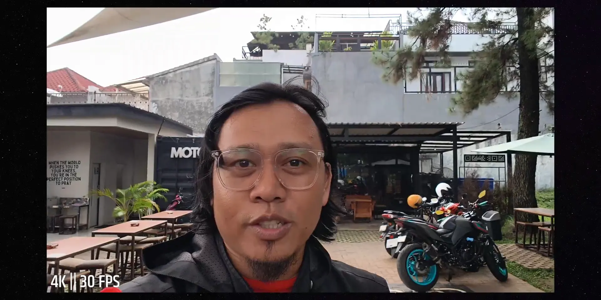 Hasil perekaman video kamera depan Motorola Edge 60 Pro