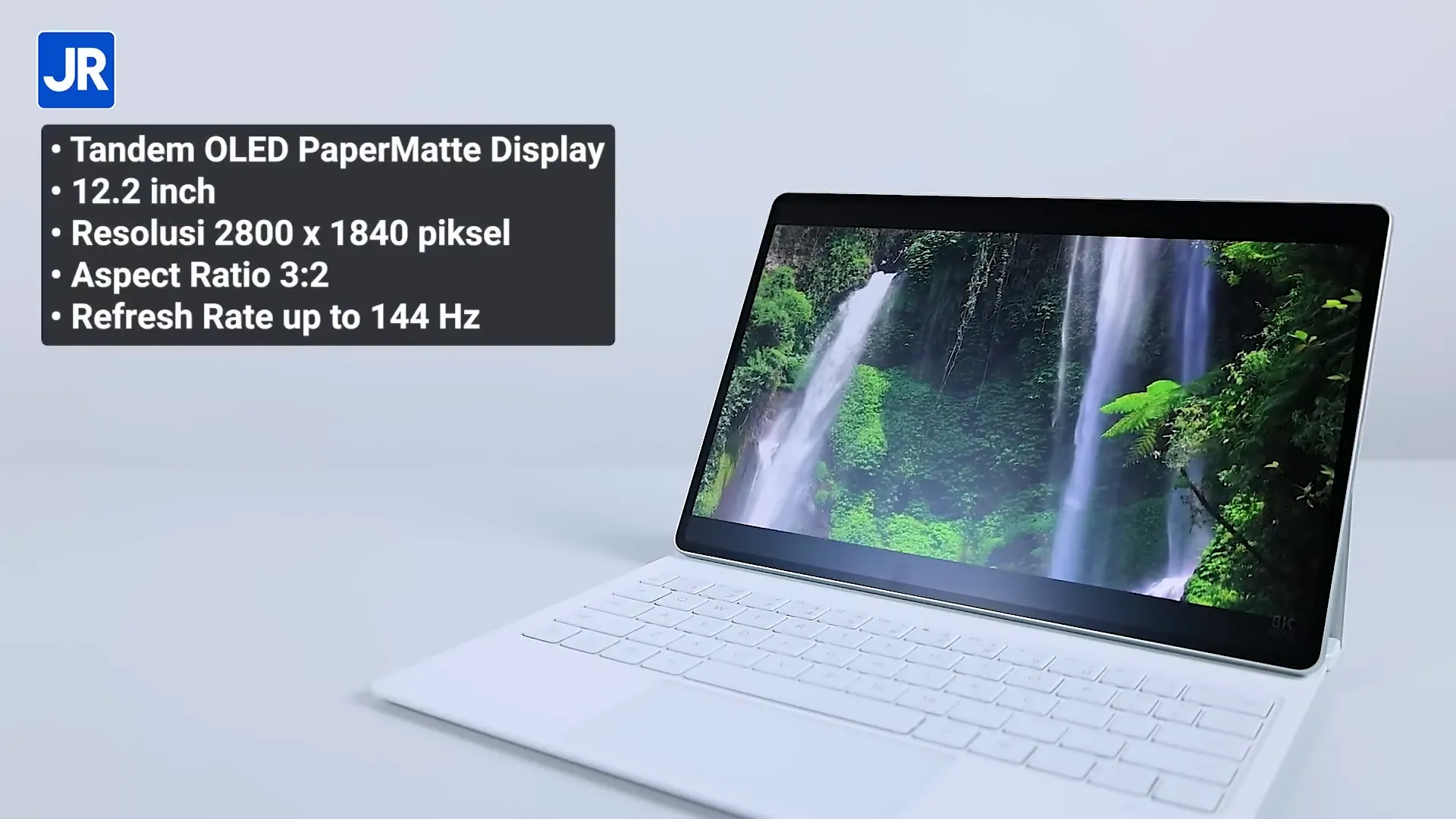 Layar Huawei MatePad Pro 12.2 dengan teknologi OLED PaperMate minim pantulan
