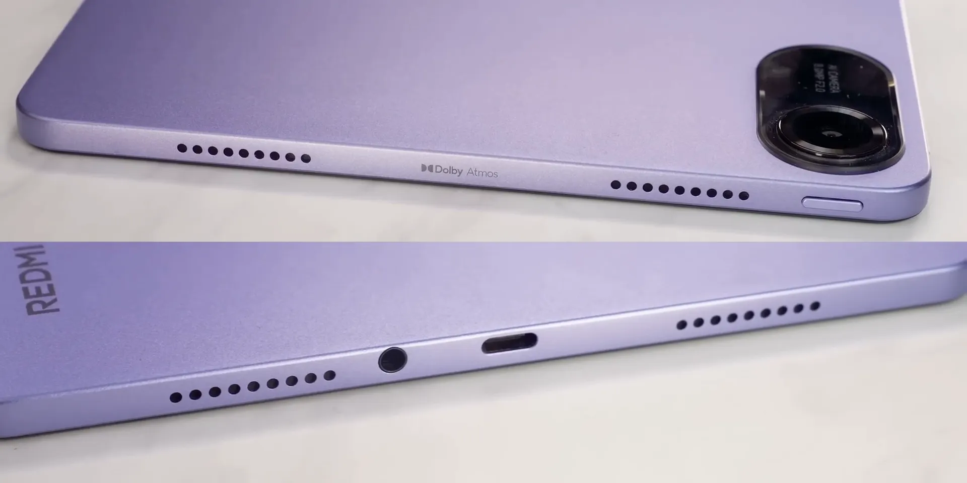 Speaker quad Redmi Pad 2 dengan Dolby Atmos aktif