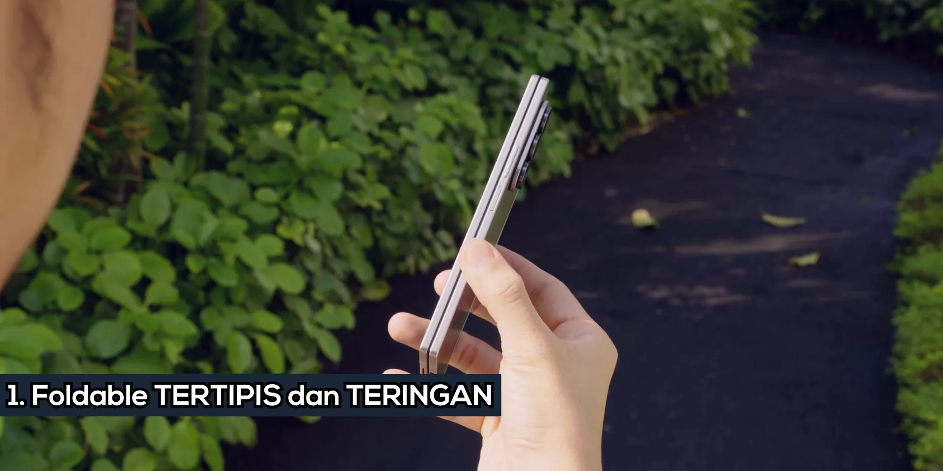 Samsung Galaxy Z Fold 7 tampil dengan desain tertipis dan teringan