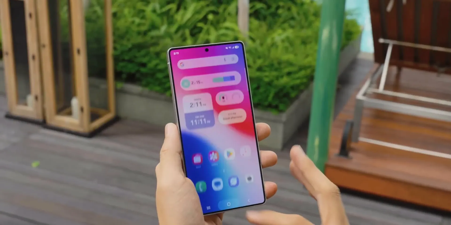 One UI 8 pada Samsung Galaxy Z Fold 7 dan Z Flip 7 dengan animasi hidup